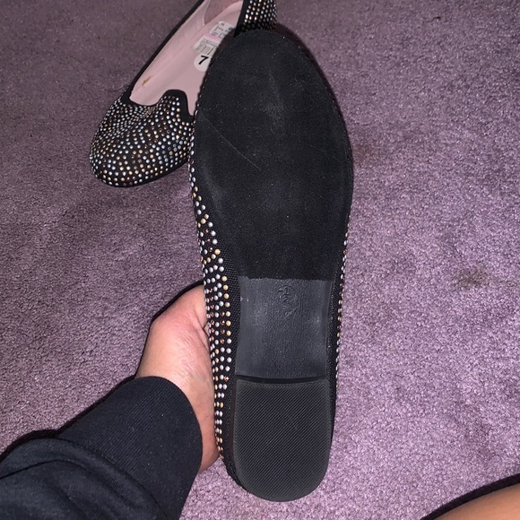 Metallic studded flats - Picture 3 of 3